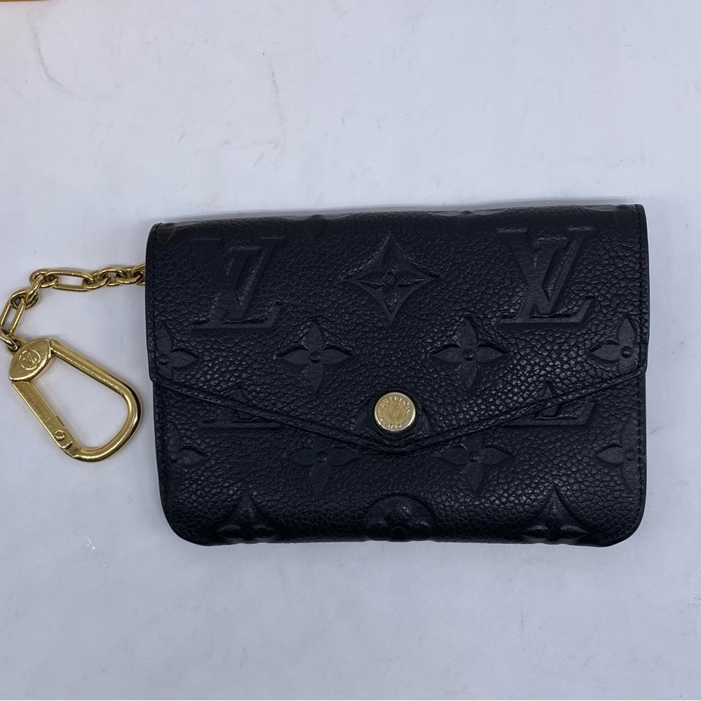Louis Vuitton Empreinte Key Pouch Black M60633